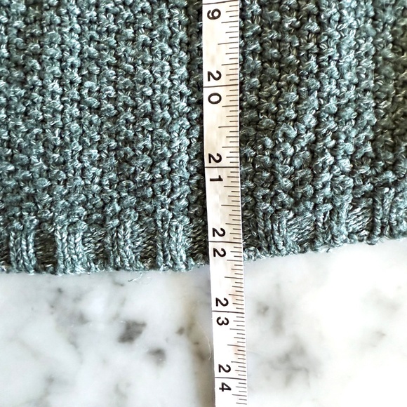 Universal Thread Mock Neck Quarter Zip Sweater Women’s XL Teal Cozycore Knit - Picture 11 of 11